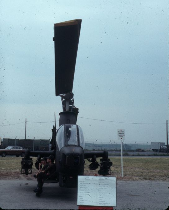 <p>Cobra attack helicopter.</p>